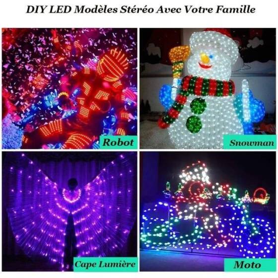 28mm Leg LED 3mm Green Use 2V 20mA - 4