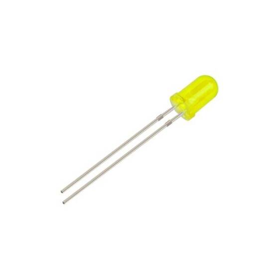 28mm Leg LED 5mm Yellow Use 2V 20mA - 4