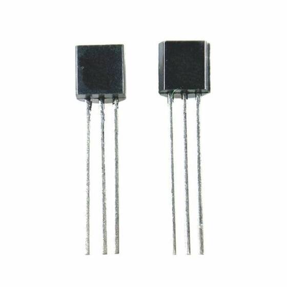 2SA933 - (STA933) TO-92 0.1A 50V 0.3W PNP Transistor - 1