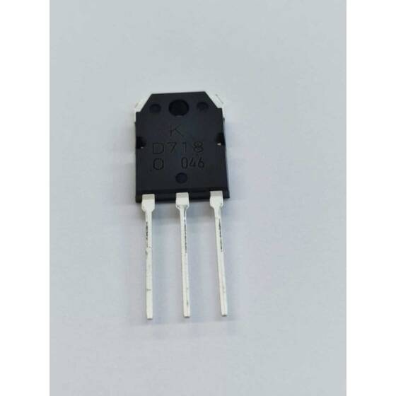 2SD718 - (KTD718-O-U/P) TO-3P 8A 120V 80W NPN Transistor - 1