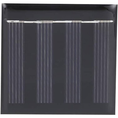 2V 100MA Polycrystalline Drop Solar Panel Size:54x54mm - 5