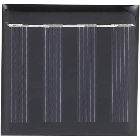 2V 100MA Polycrystalline Drop Solar Panel Size:54x54mm - 5