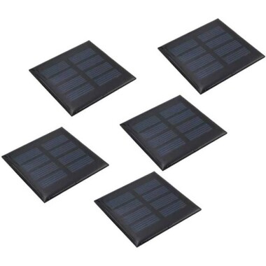 2V 100MA Polycrystalline Drop Solar Panel Size:60x604mm - 1