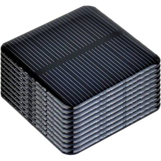 2V 160 MA Monocrystalline Drop Solar Panel Size:50x50mm - 1