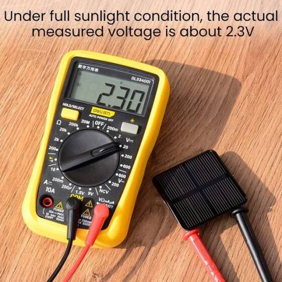 2V 160 MA Monocrystalline Drop Solar Panel Size:50x50mm - 2