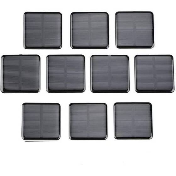 2V 160 MA Monocrystalline Drop Solar Panel Size:50x50mm - 4