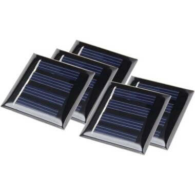 2V 40MA Polycrystalline Silicon Laminated Solar Panel Size:60x60mm - School Physics Experiment DIY - 1