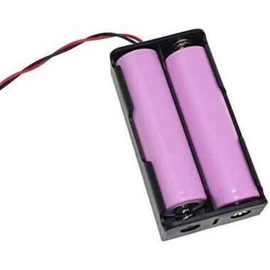 2x 18650 BLM Battery Holder With Wire Without Cover - 3