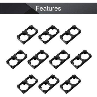 2x 21700 Battery Holder With 21.2mm Bore Diameter - 4