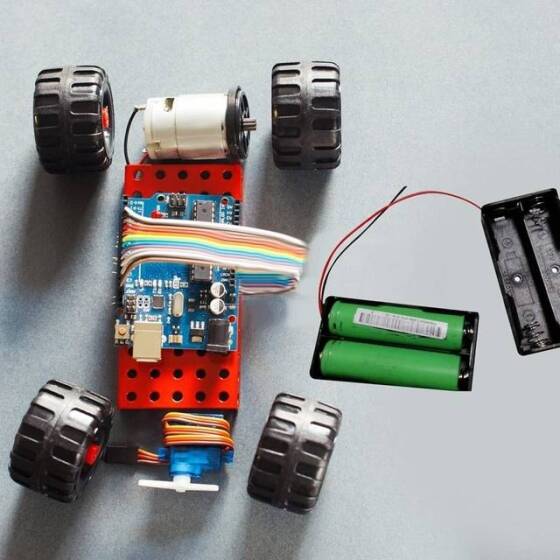 2x AAA Battery Holder Box With PH2.0 Plug With Switch And Cover - 4