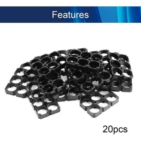 2x3 18650 Battery Holder With 18.5mm Bore Diameter - 4