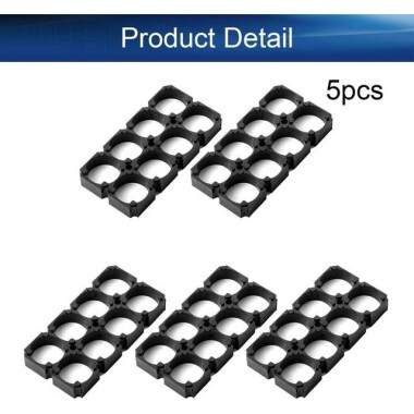 2x4 18650 Battery Holder With 18.5mm Bore Diameter - 5