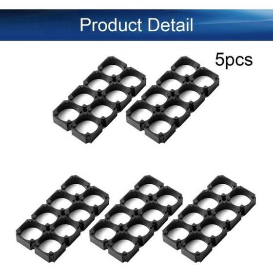 2x4 18650 Battery Holder With 18.5mm Bore Diameter - 5