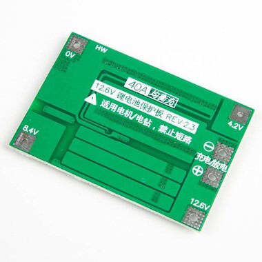 3 Series 40A 18650 Lithium Battery Protection Board 11.1V 12.6V with Balance for Drill Motor Lipo Cell Module - 5