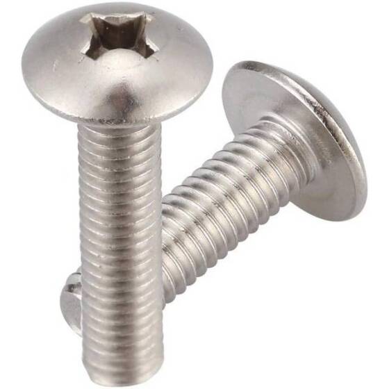 304 Stainless Steel Cross Recessed Pan Head Screw M3 6mm - 3