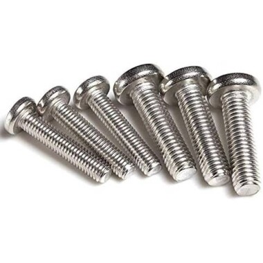 304 Stainless Steel Cross Recessed Pan Head Screw M3 8mm - 2