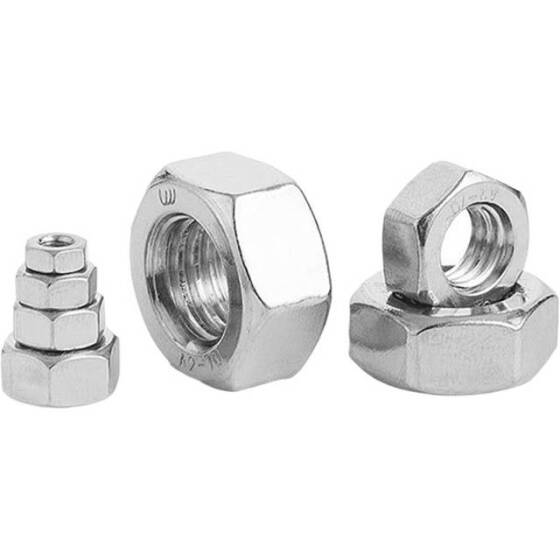 304 Stainless Steel Hexagon Nut M2-5 - 3