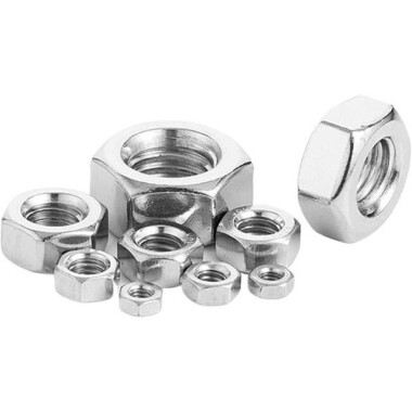 304 Stainless Steel Hexagon Nut M2-5 - 4