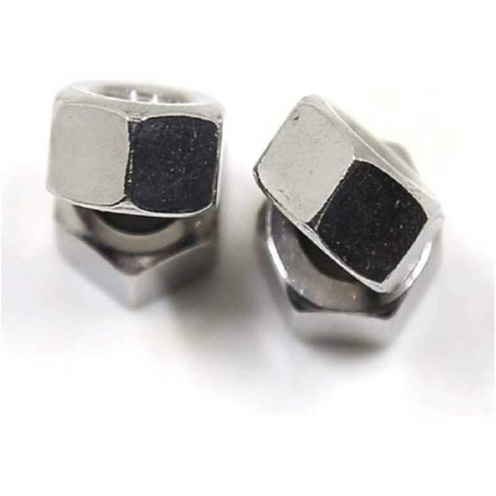 304 Stainless Steel Hexagon Nut M3 - 2
