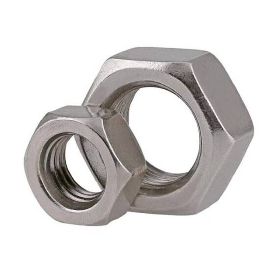 304 Stainless Steel Hexagon Nut M5 - 1
