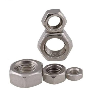 304 Stainless Steel Hexagon Nut M5 - 4