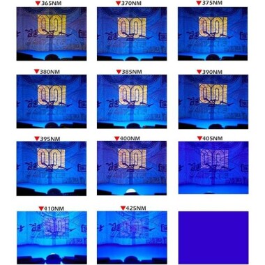 30W SMD High Power LED Bulb 365-370nm Purple - 5