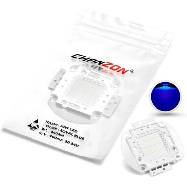 30W SMD High Power LED Bulb Plant Blue - 4