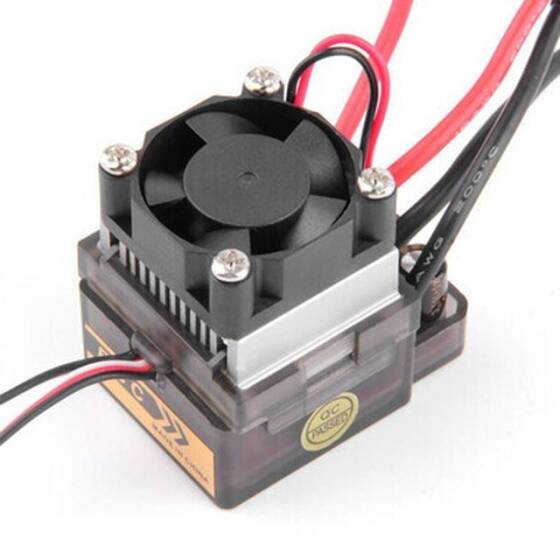 320A 7.2V-16V Fan Forward-Reverse Brushed Motor Speed Control Driver Circuit - 1
