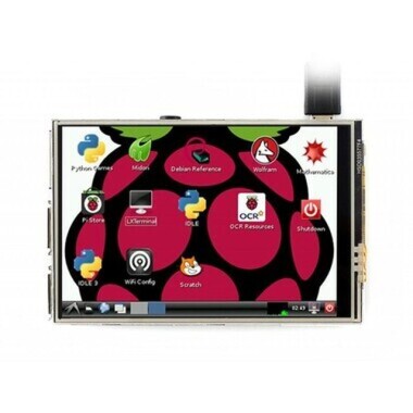 3.5 Inch TFT LCD Touch Screen - 480x320 - Raspberry Pi - WaveShare