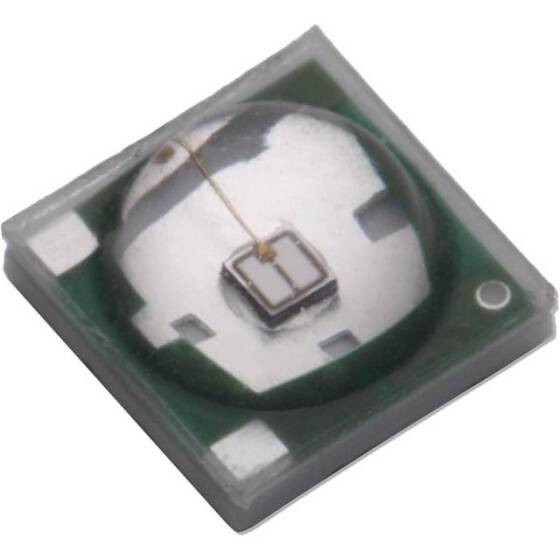 3535 1W Ball Head 120° SMD LED 365-370nm Purple - 1