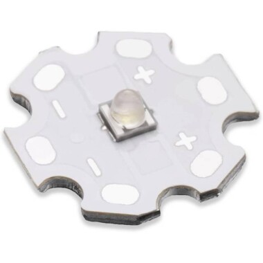 3535 3W Ball Head 120° SMD LED 365-370nm Purple - 1