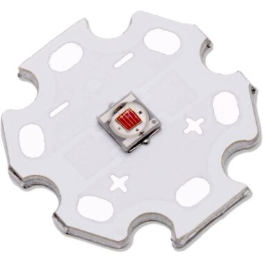 3535 3W Ball Head 120° SMD LED Red - 1