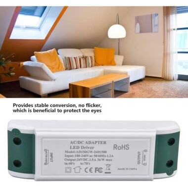 36W 1.5A 24V Led Dedicated Drive Power Supply - 2