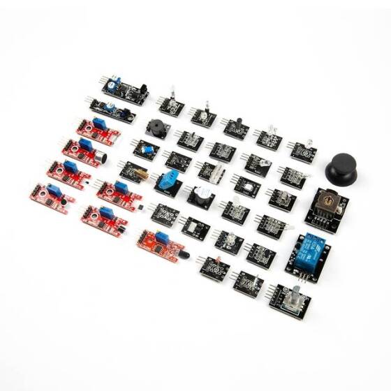 37Pcs Sensor Kit for Arduino Paper Box Without CD - 4