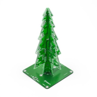 3D Christmas Tree Led DIY Kit - 2