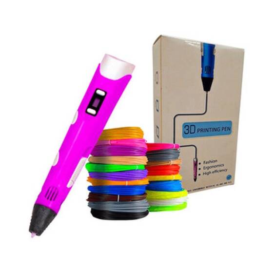 3D Pen Printing Set - Pink - 1