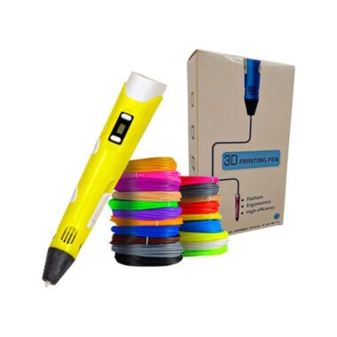 3D Pen Printing Set - Yellow - 1