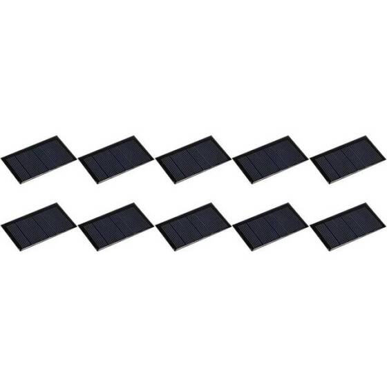 3V 90MA Polycrystalline Drop Solar Panel Size:62x36mm - 1