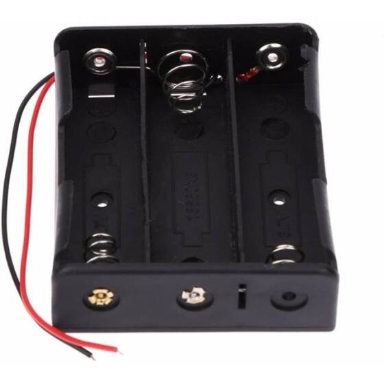 3x 18650 BLM Battery Holder With Wire Without Cover - 5