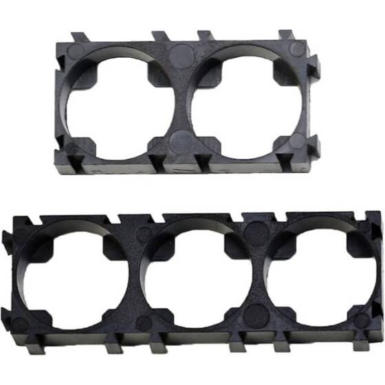 3x 21700 Battery Holder With 21.75mm Bore Diameter - 3