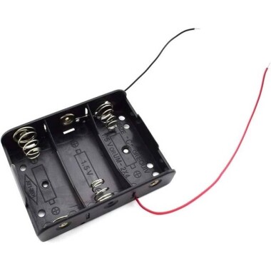 3x LR14 Battery Holder Box Without Cover - 2