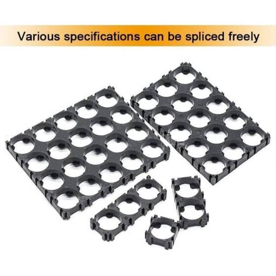 3x4 18650 Battery Holder With 18.5mm Bore Diameter - 5