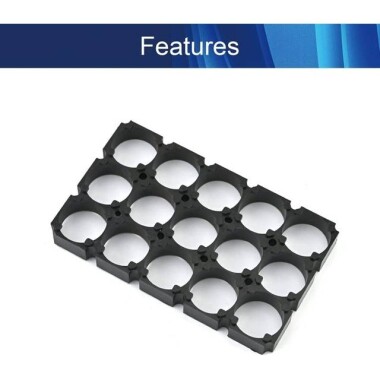 3x5 18650 Battery Holder With 18.5mm Bore Diameter - 4