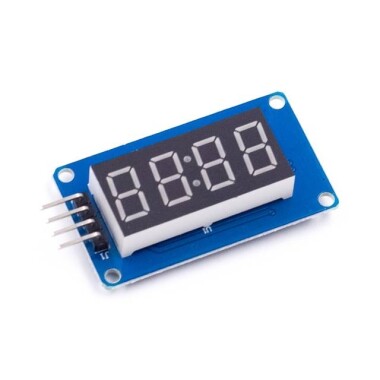 4 Bits TM1637 Red LED Display Module & Clock - 2