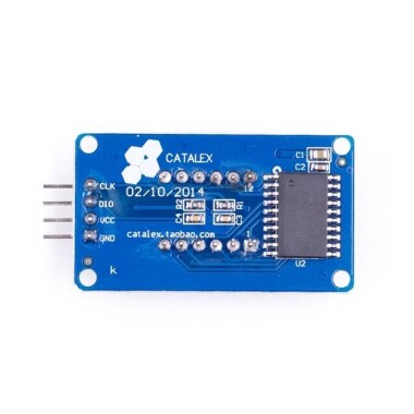 4 Bits TM1637 Red LED Display Module & Clock - 4