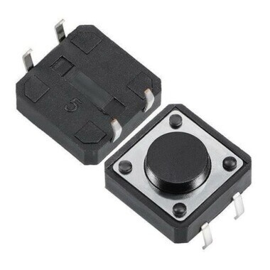 4 Pin 12X12X1.5 mm Tactile Push Button - Görsu Elektronik
