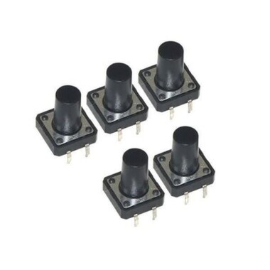4 Pin 12X12X9mm Tactile Push Button - Görsu Elektronik