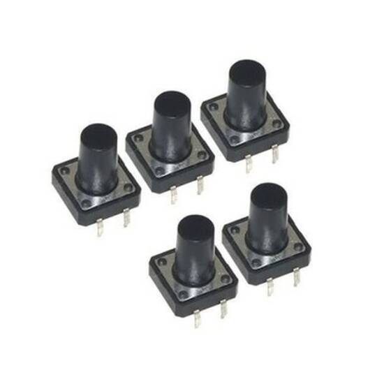 4 Pin 12X12X9mm Tactile Push Button - 1