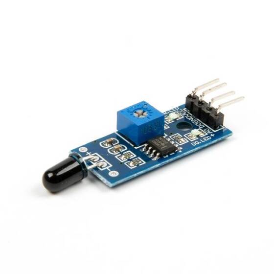 4 Pin IR Infrared Flame Detection Sensor Module - 4