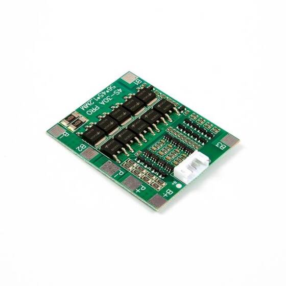 4 Series 30A 18650 Lithium Battery Protection Board 14.8V 16V with Cable - 3